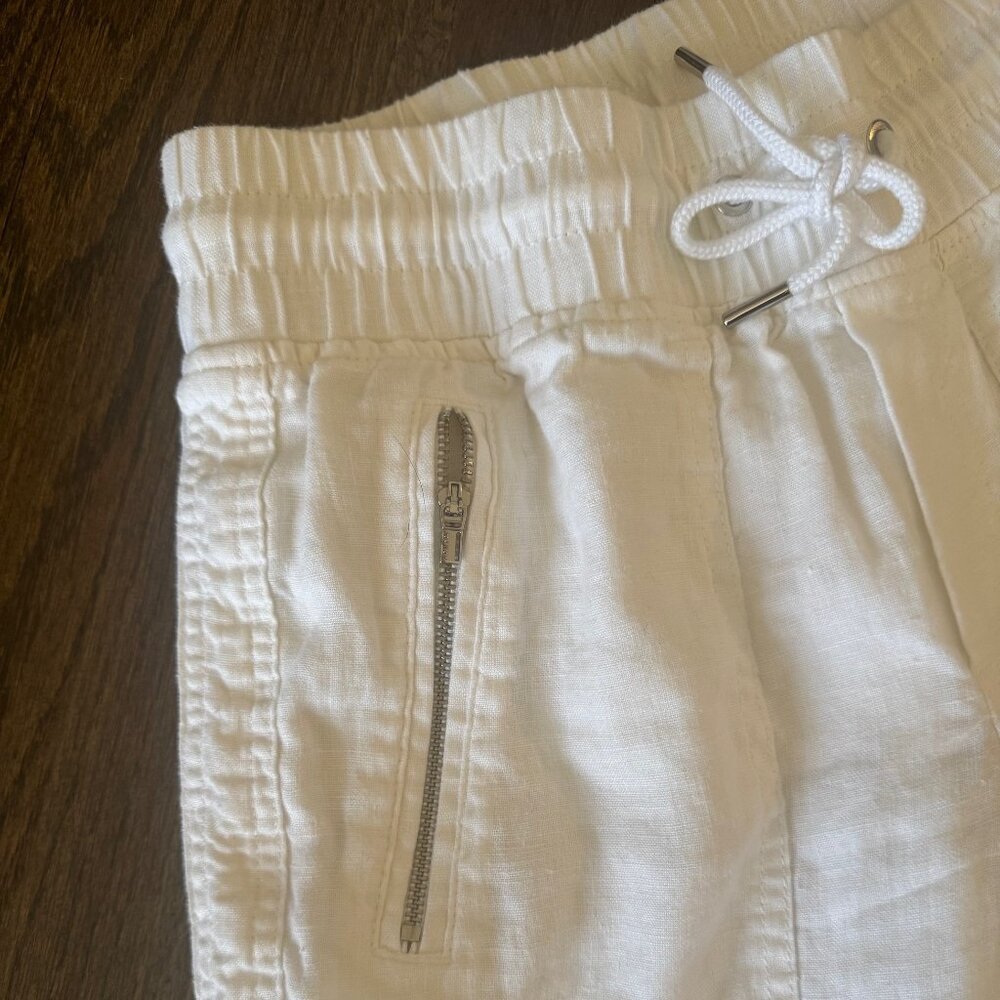 ATHLETA - Cabo Linen Joggers (White, NWOT) - Picture 3 of 7
